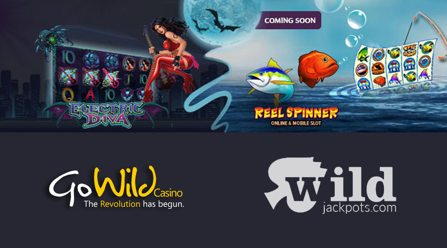 New games at GoWild and Wild Jackpots casino