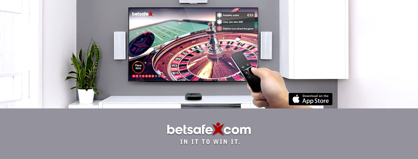 Live Roulette Apple TV app from Betsafe casino