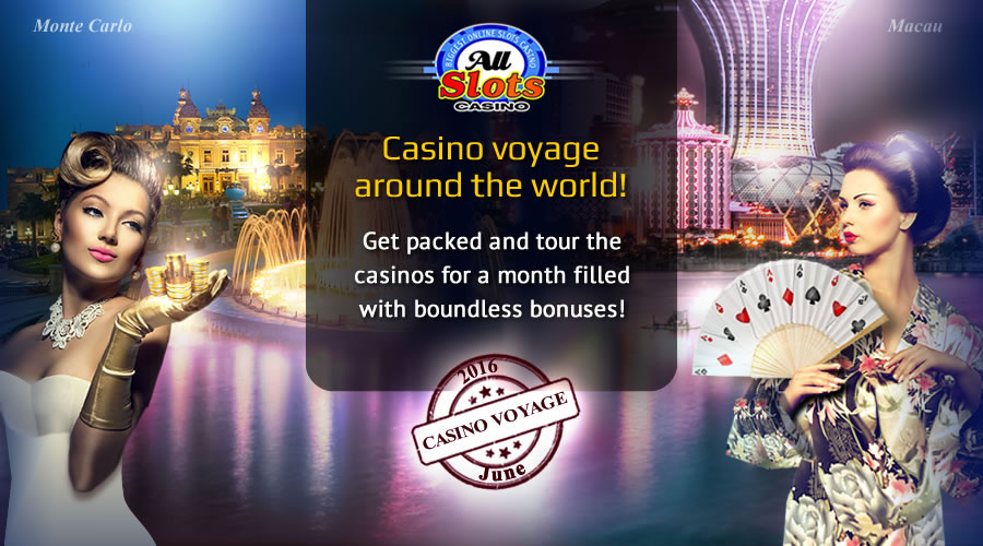 Casino Voyage promo at All Slots casino