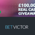 Win your share of £100,000 in cash over 4 weeks at BetVictor Casino!